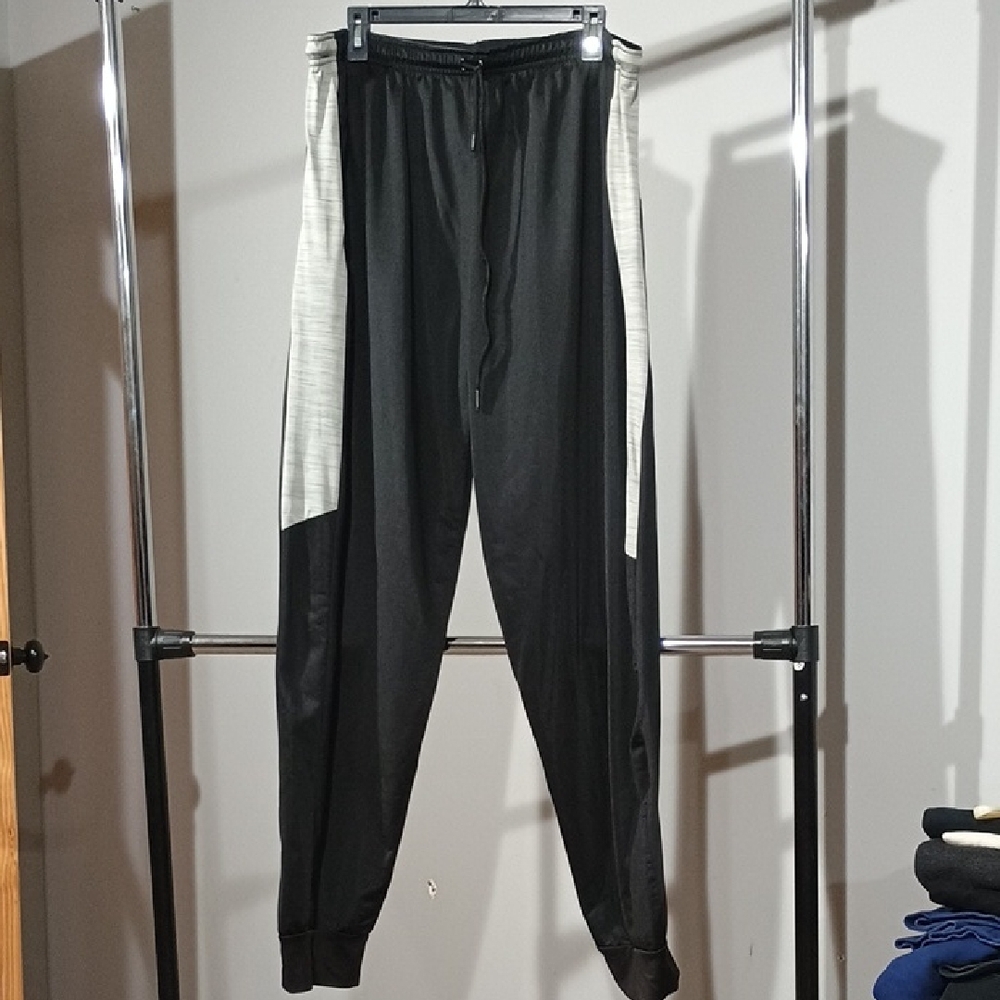 Game Time Black and Gray Men's Joggers